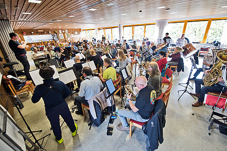 Probenwochenende für das Jubiläumskonzert