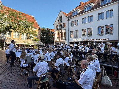 Open-Air-Konzert auf dem Kolbeplatz