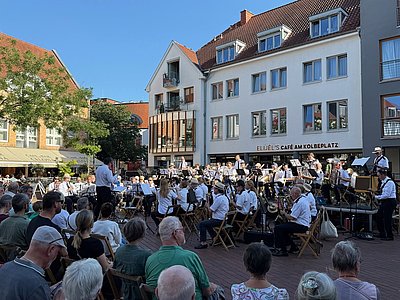 Open-Air-Konzert auf dem Kolbeplatz