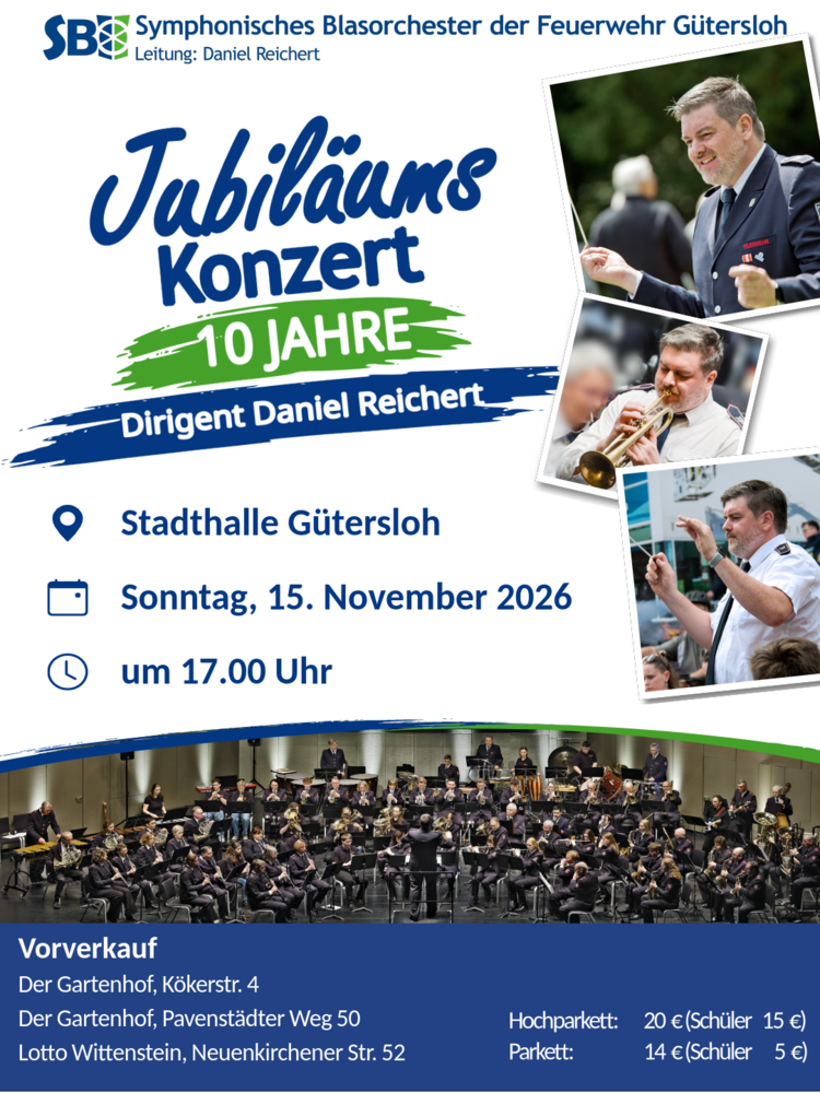 Jubiläumskonzert – 10 Jahre Daniel Reichert