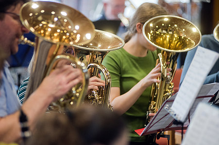 Probenwochenende für das Jubiläumskonzert