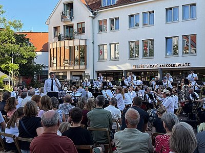 Open-Air-Konzert auf dem Kolbeplatz